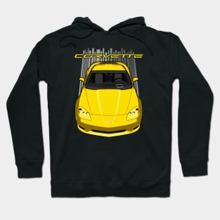 Corvette C6 - Yellow Hoodie